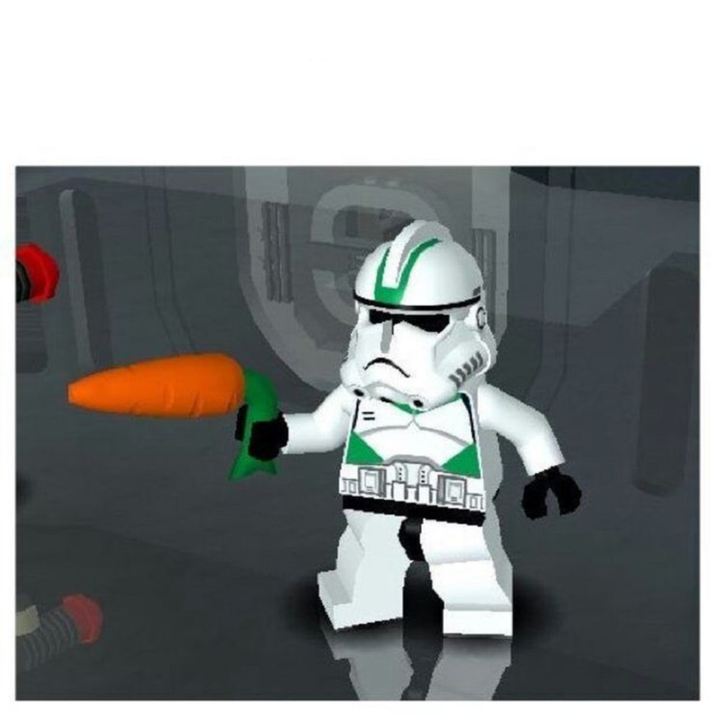 High Quality Clone Trooper Carrot Blank Meme Template