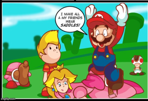 What in the world Mario... -_- | made w/ Imgflip meme maker