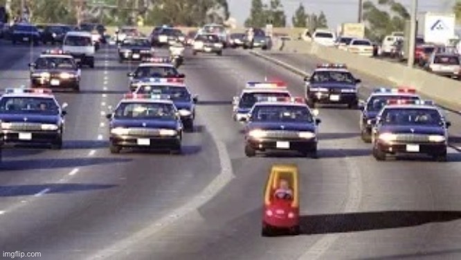 Cop chase | image tagged in cop chase | made w/ Imgflip meme maker
