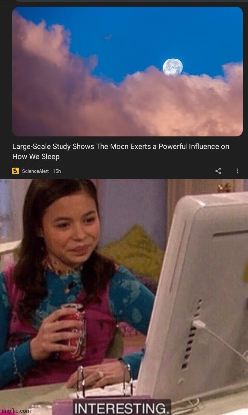 image tagged in icarly interesting | made w/ Imgflip meme maker