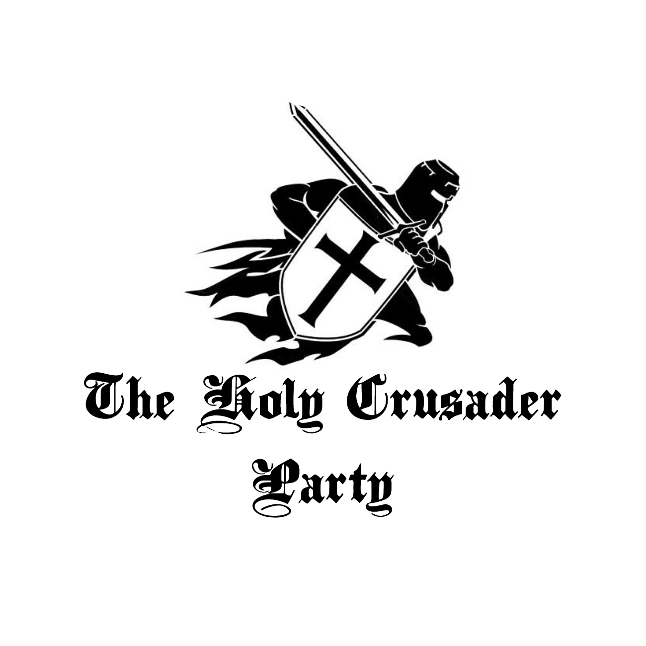 Holy Crusader Party Blank Meme Template