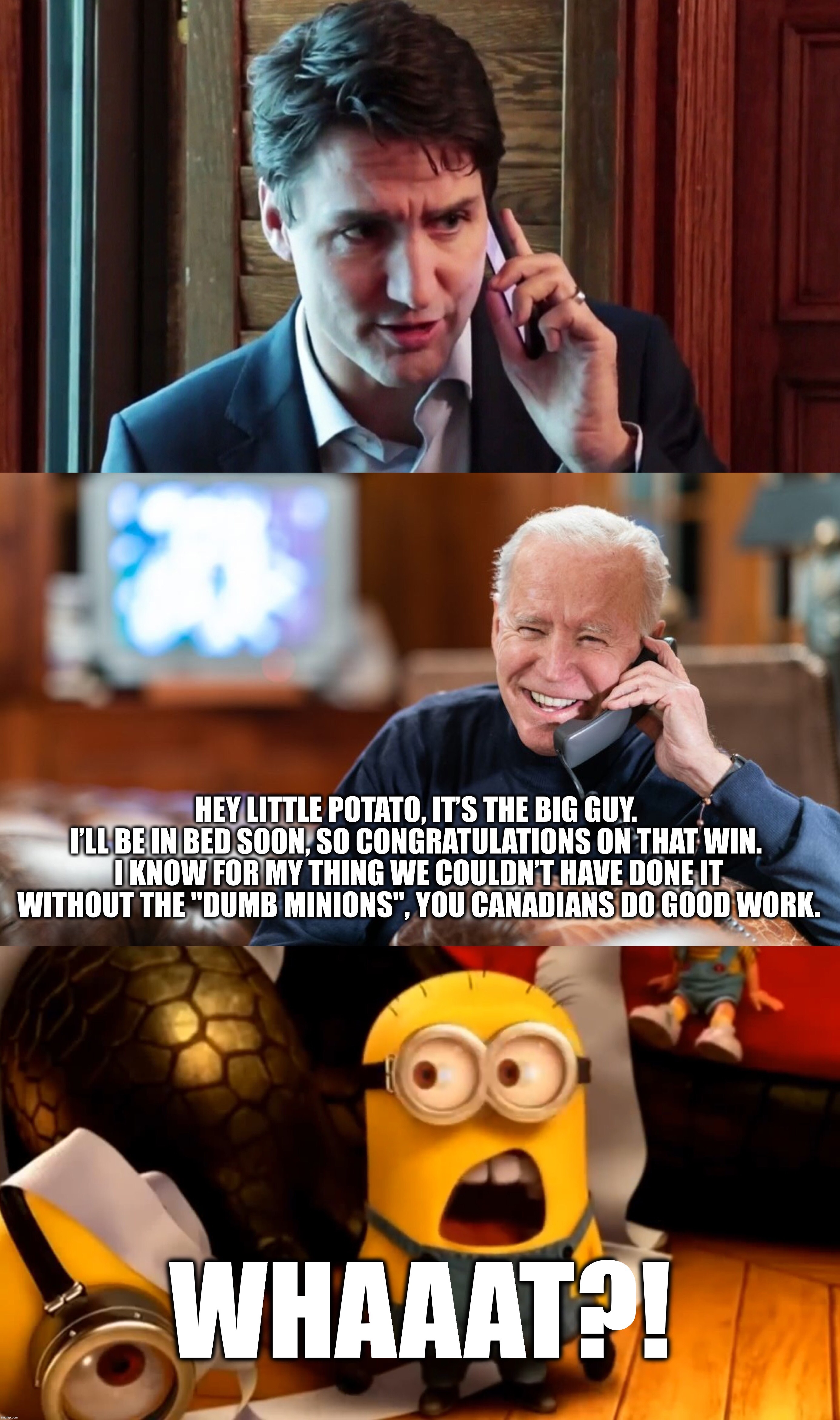 image tagged in meanwhile in canada,justin trudeau,joe biden,canadian politics,new world order,election fraud | made w/ Imgflip meme maker