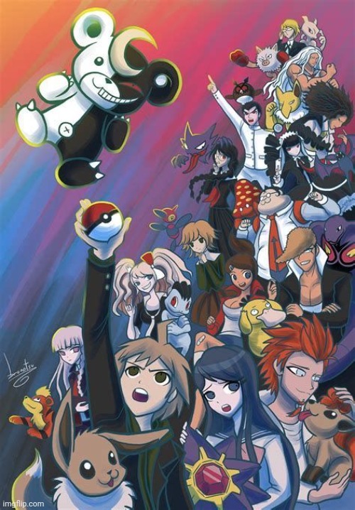 Pokenronpa | made w/ Imgflip meme maker