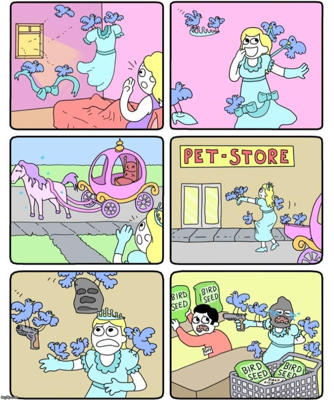 Disney gone wrong | image tagged in comics/cartoons | made w/ Imgflip meme maker