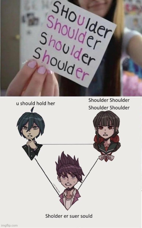 Shoulder Shoulder Shoulder | made w/ Imgflip meme maker