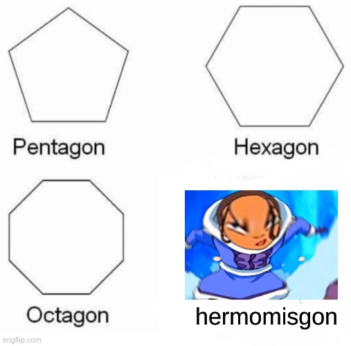 I'm sorry if you have made this before | hermomisgon | image tagged in memes,pentagon hexagon octagon,atla,mom | made w/ Imgflip meme maker