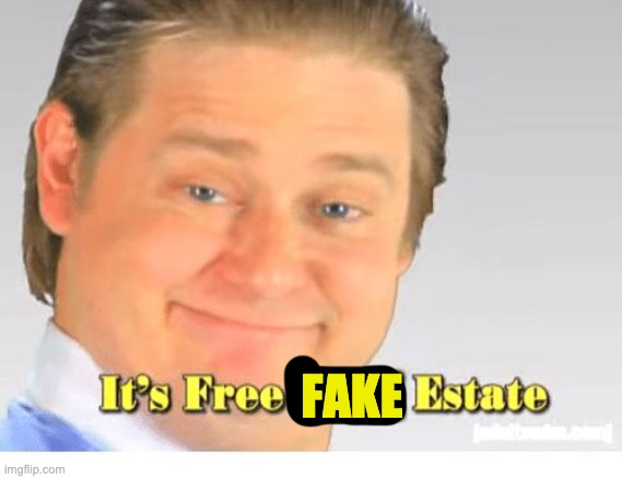 i'm losing braincells | FAKE | image tagged in it's free real estate,memes,unfunny | made w/ Imgflip meme maker