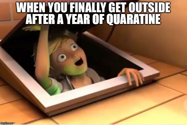 *inhales* |  AFTER A YEAR OF QUARATINE | image tagged in inhales,getting outside,mlb,miraculous ladybug,adrien | made w/ Imgflip meme maker