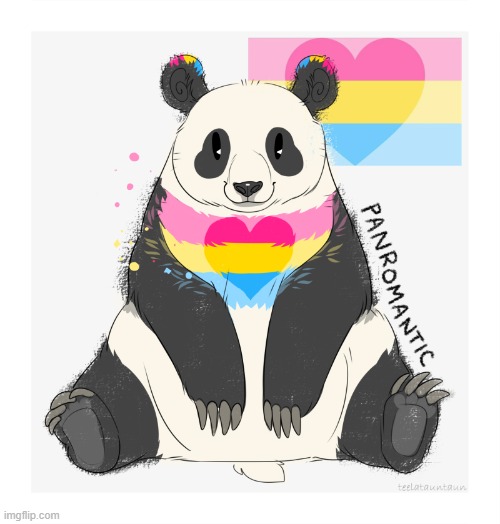 29 (by pig) | image tagged in lgbtq,furry,cute,panda | made w/ Imgflip meme maker
