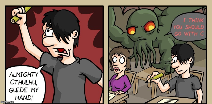 image tagged in comics/cartoons,cthulhu | made w/ Imgflip meme maker