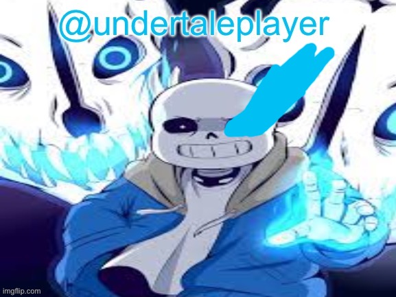 image tagged in sans annocment template | made w/ Imgflip meme maker