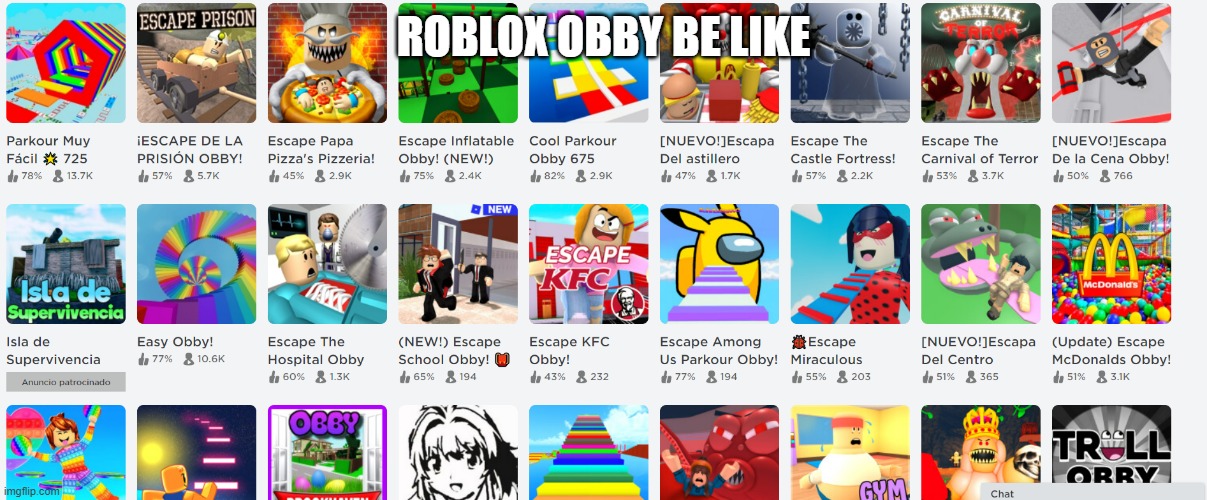 Escape Memes Obby [NEW] - Roblox