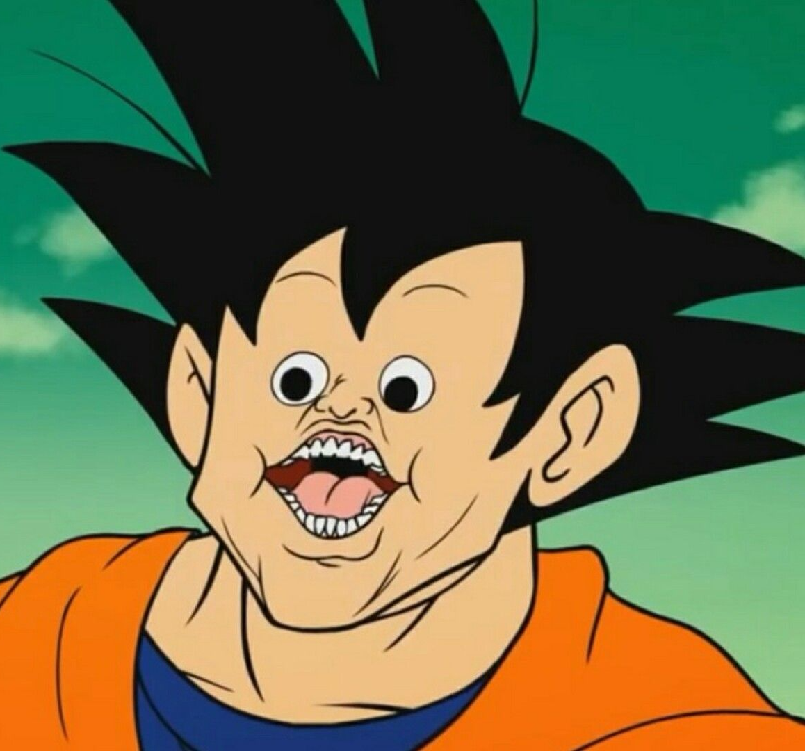 Goku. Blank Meme Template