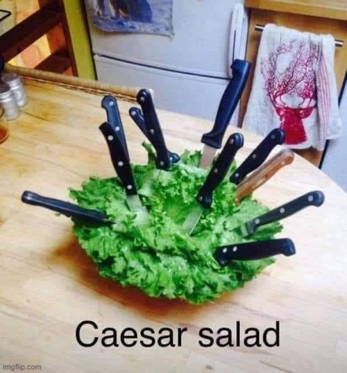 Salad Days | image tagged in julius caesar | made w/ Imgflip meme maker
