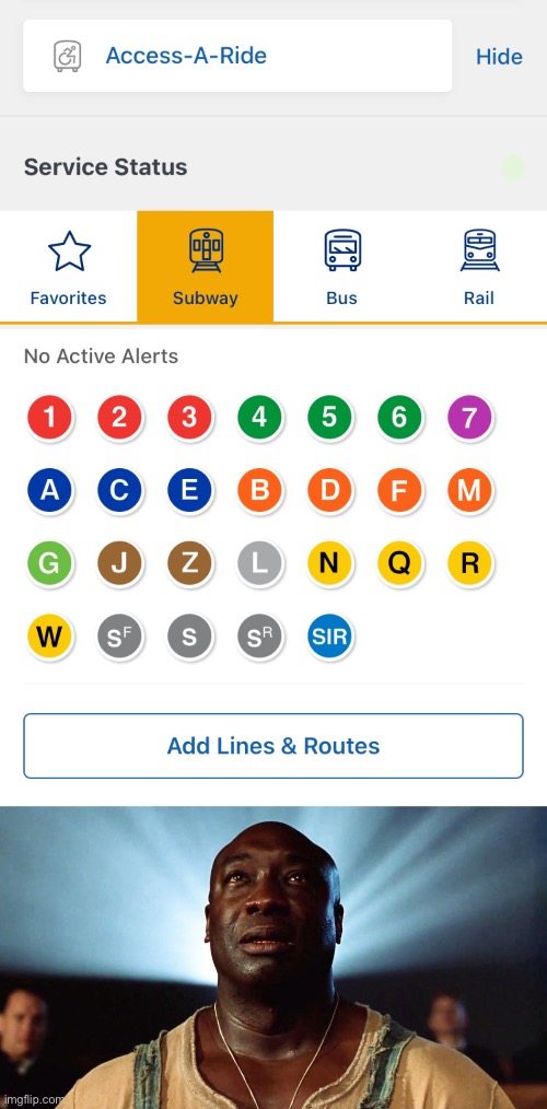 To my fellow subway commuters, this one’s just for you | image tagged in green mile miracle,subway,mass transit,commuting | made w/ Imgflip meme maker
