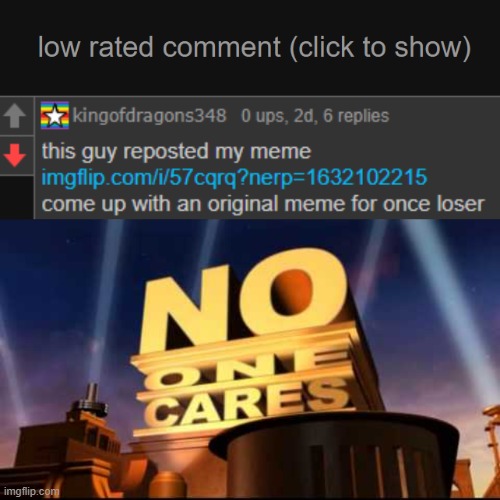 Does anyone care?  | image tagged in no one cares,nobody cares | made w/ Imgflip meme maker