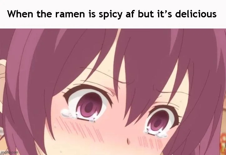 this is just a girl eating ramen | image tagged in i stole this from reddit jhghj | made w/ Imgflip meme maker