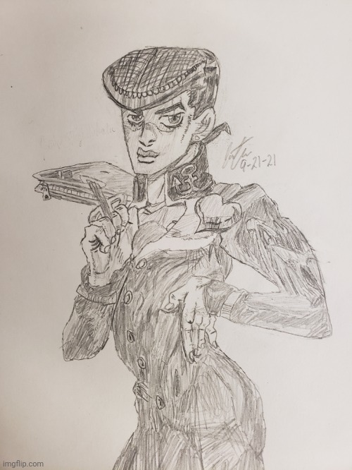 Josuke Higashikata (Part 4) | made w/ Imgflip meme maker