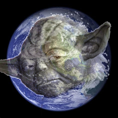 High Quality Yoda Planet Blank Meme Template