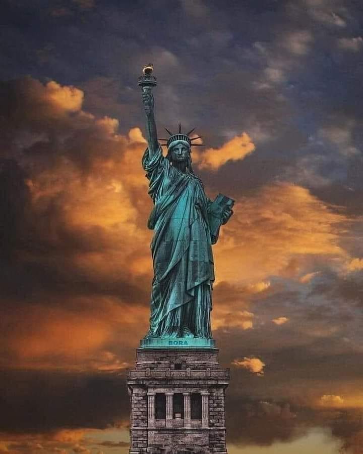 statue of liberty Blank Meme Template