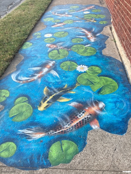 This is a photo I took of a sidewalk | made w/ Imgflip meme maker