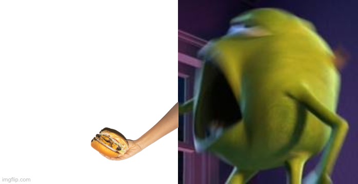 image tagged in blank white template,heck yeah wazowski | made w/ Imgflip meme maker