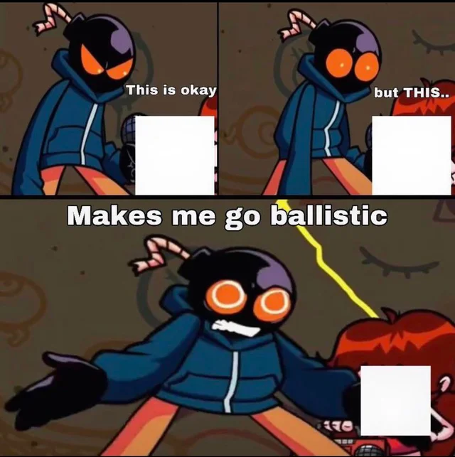 High Quality Ballistic Blank Meme Template