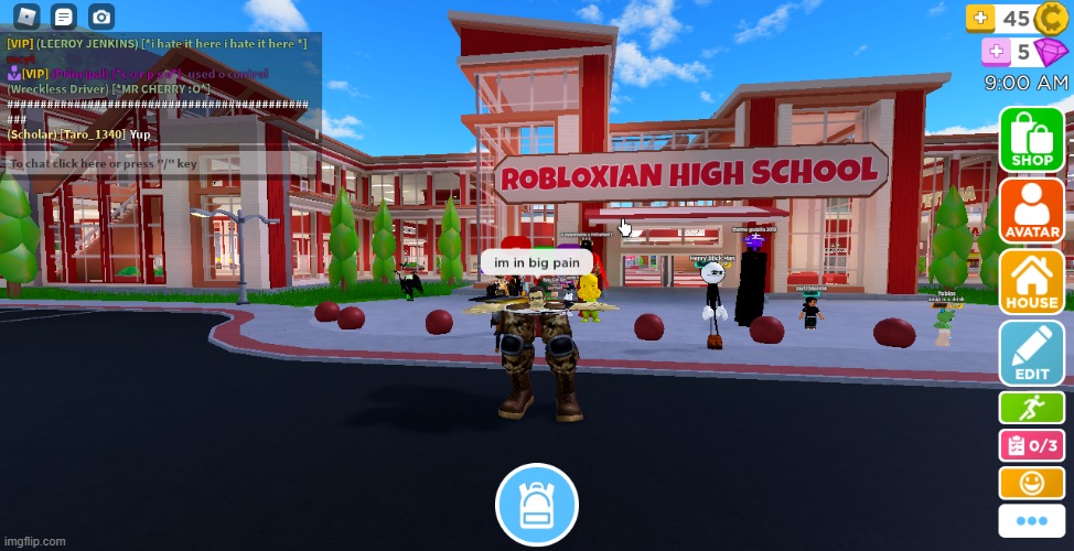 How to get out of the map in Meme Maker, Roblox 