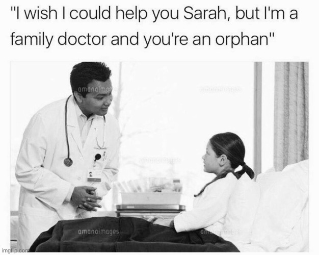 orphan dark humor