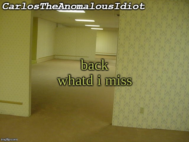 h | back
whatd i miss | made w/ Imgflip meme maker