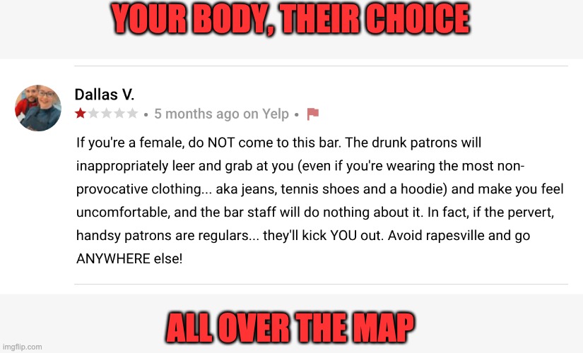 YOUR BODY, THEIR CHOICE ALL OVER THE MAP | made w/ Imgflip meme maker