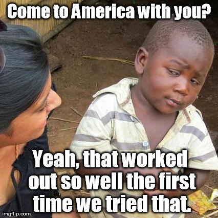 Neil Diamond wasn't singing about it. | image tagged in memes,third world skeptical kid | made w/ Imgflip meme maker