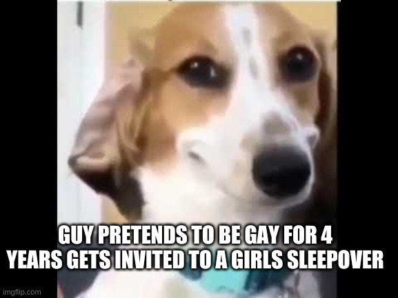 well done soldier | GUY PRETENDS TO BE GAY FOR 4 YEARS GETS INVITED TO A GIRLS SLEEPOVER | image tagged in well done soldier | made w/ Imgflip meme maker