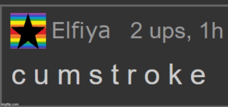 cumstroke | made w/ Imgflip meme maker