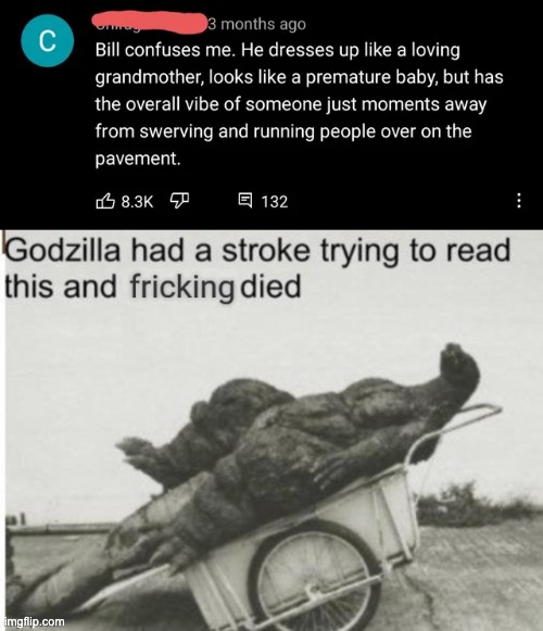 My god, that's a lot | image tagged in godzilla had a stroke trying to read this and fricking died,memes,unfunny | made w/ Imgflip meme maker
