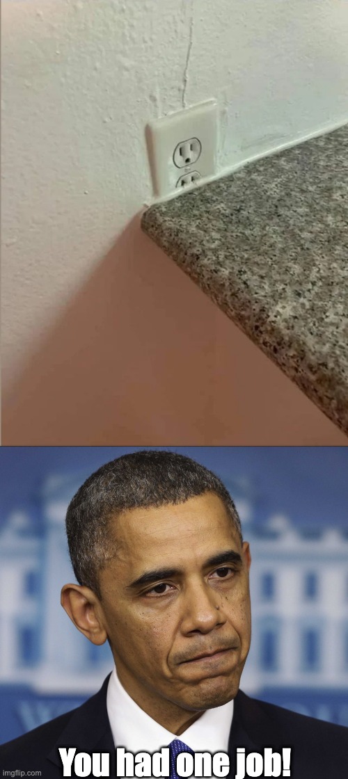 You had one job! | image tagged in you had one job | made w/ Imgflip meme maker