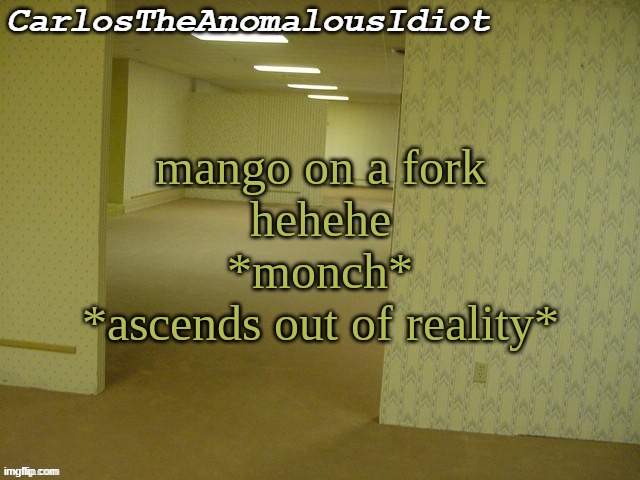 the subway | mango on a fork
hehehe
*monch*
*ascends out of reality* | made w/ Imgflip meme maker