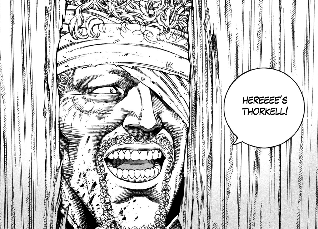 Here's Thorkell (Vinland Saga) Blank Meme Template