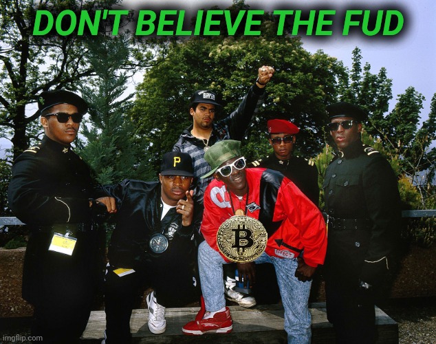 CRYPTO | DON'T BELIEVE THE FUD | image tagged in dont believe the fud | made w/ Imgflip meme maker