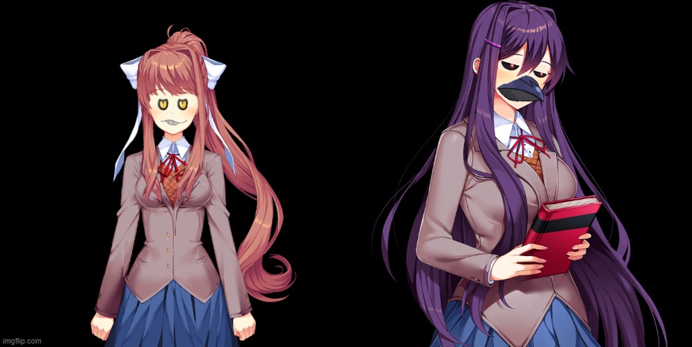 corviyuri and croagonika | image tagged in croagonika,corviyuri | made w/ Imgflip meme maker
