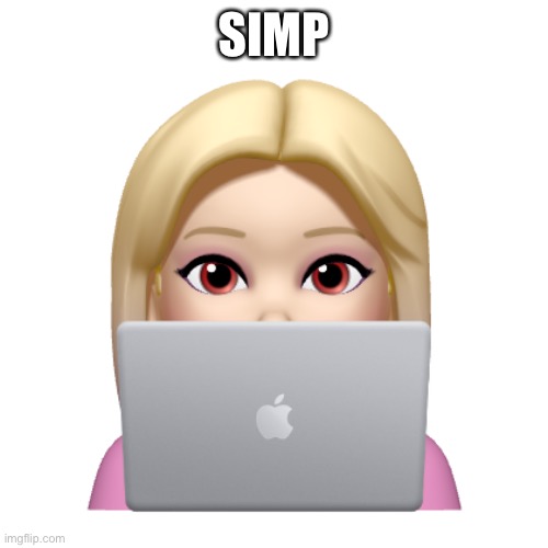 Peach is looking | SIMP | image tagged in peach is looking | made w/ Imgflip meme maker