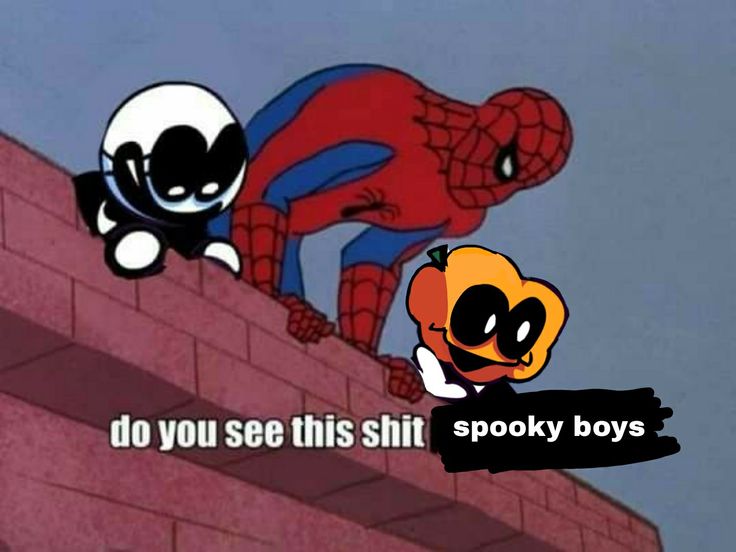 Spooky Blank Meme Template