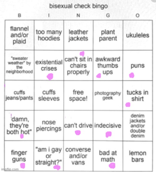 w h a t | image tagged in bisexual bingo | made w/ Imgflip meme maker