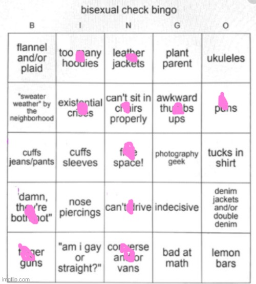hmm | image tagged in bisexual bingo | made w/ Imgflip meme maker