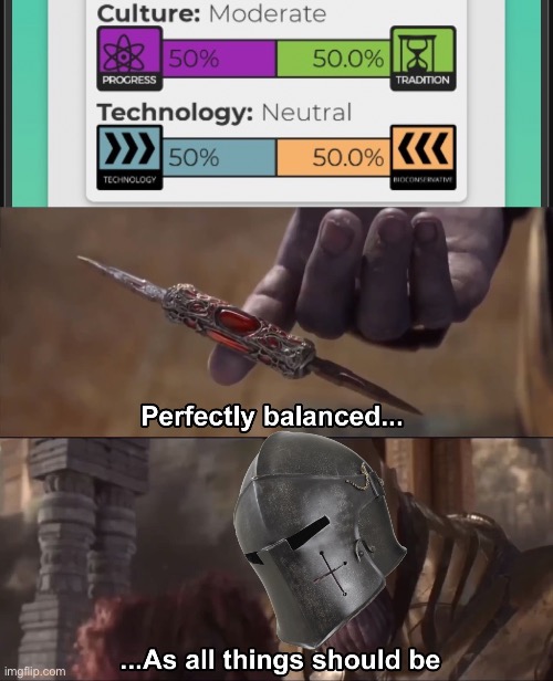 image tagged in crusader perfectly balanced as all things should be | made w/ Imgflip meme maker