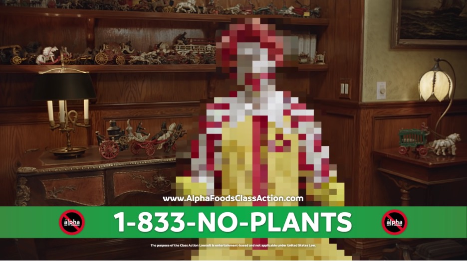 Ronald McDonald No-Plants Blank Meme Template