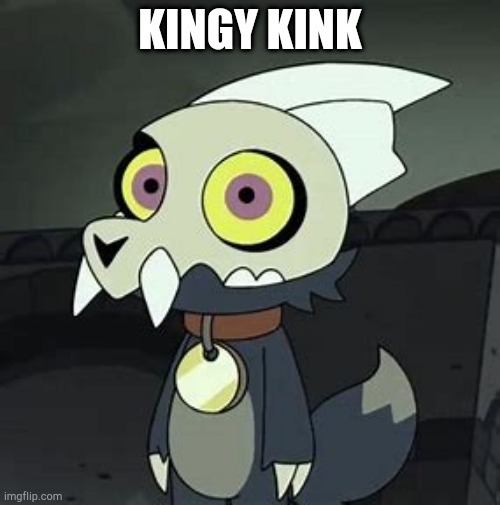 Kingy kink | KINGY KINK | image tagged in funny memes,the owl house | made w/ Imgflip meme maker