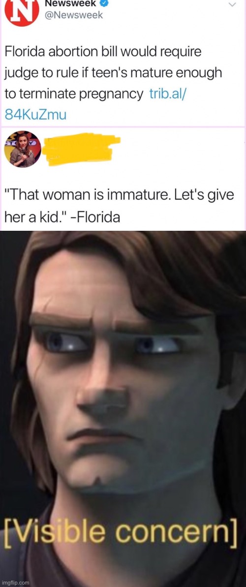 Please tel me this isn’t real (stolen from reddit) | image tagged in anakin visible concern | made w/ Imgflip meme maker