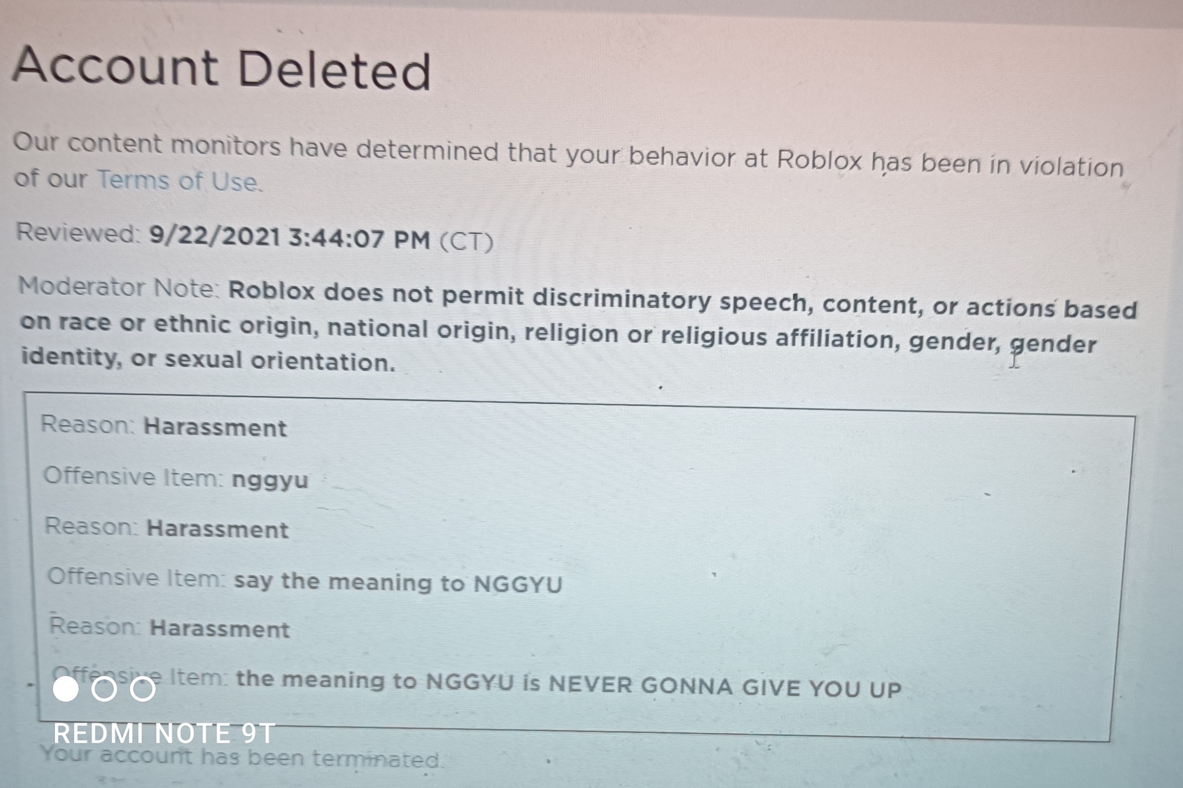 High Quality Deleted for rickrolling Blank Meme Template