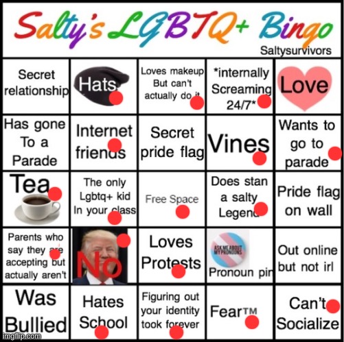 Society is crashing and burning | image tagged in the pride bingo,lgbtq,lgbt | made w/ Imgflip meme maker